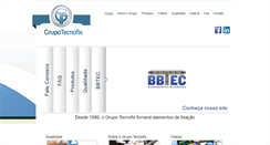 Desktop Screenshot of grupotecnofix.com.br